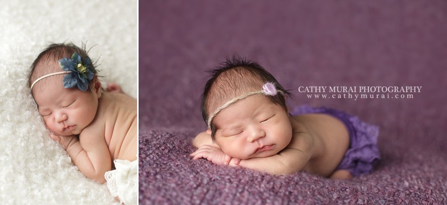 Asian, newborn, baby girl, newborn session, newborn photography, newborn photographer, Cathy Murai Photography, San Gabriel Valley, Alhambra, Los Angeles